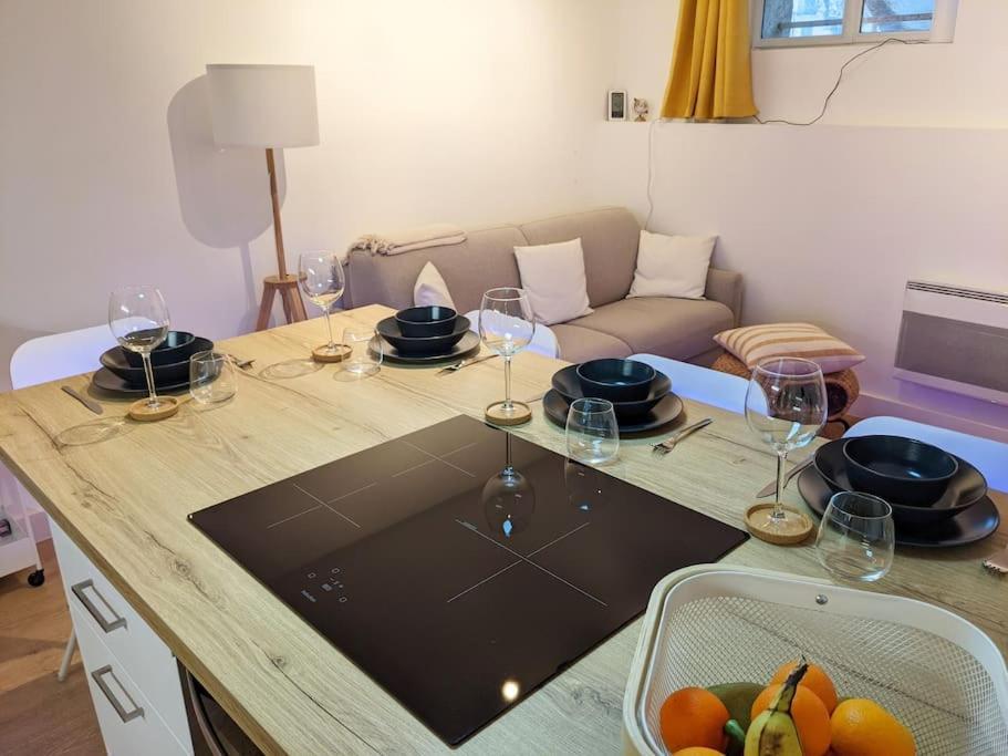 Sejour Cocooning Pour Se Ressourcer A La Montagne. Apartment Aulus-les-Bains Luaran gambar