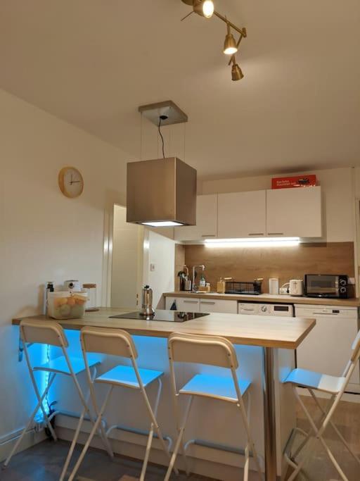 Sejour Cocooning Pour Se Ressourcer A La Montagne. Apartment Aulus-les-Bains Luaran gambar